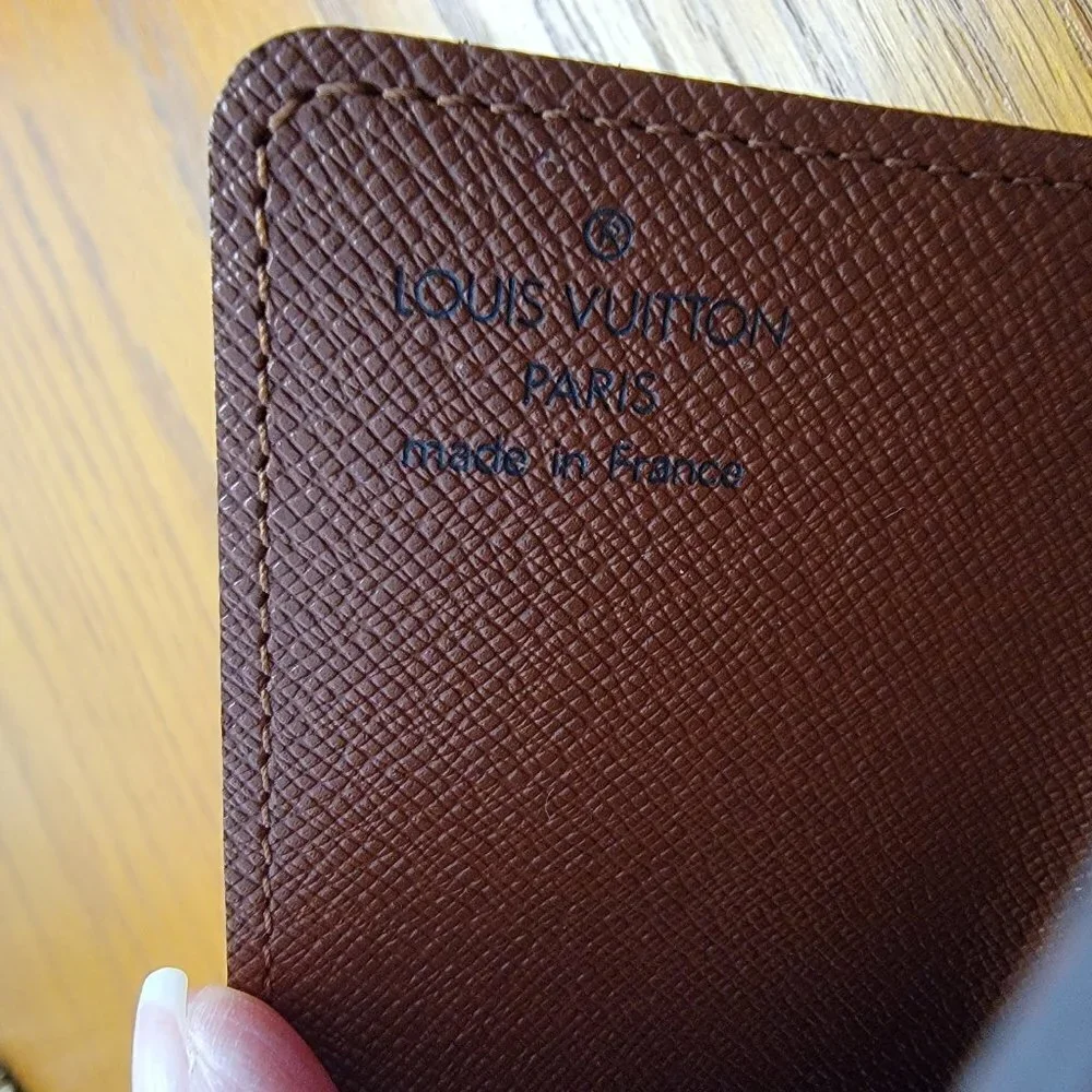 Louis Vuitton Monogram Porte Cartes Credit Pression Card Holder